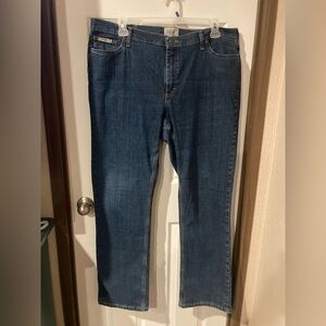 Women's C.E Schmidt women’s 20x34 Straight Leg Blue Jeans